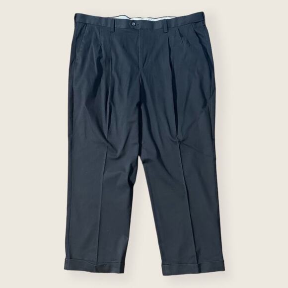 Croft & Barrow Classic Fit Black W46 L30 - Picture 1 of 7